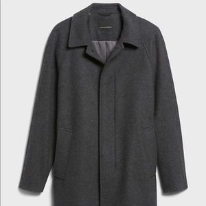 New Italian Wool Banana Republic Coat